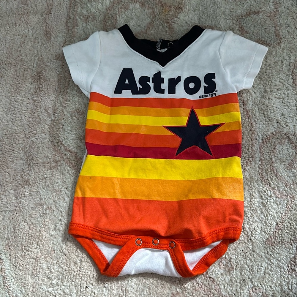 HOUSTON ASTROS BABY ONSIE